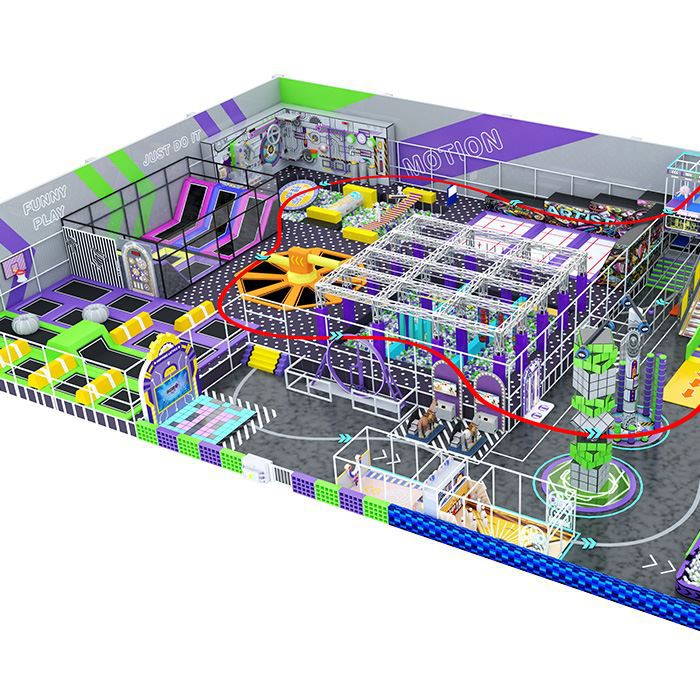 Trampoline Park And Sports Park Design
